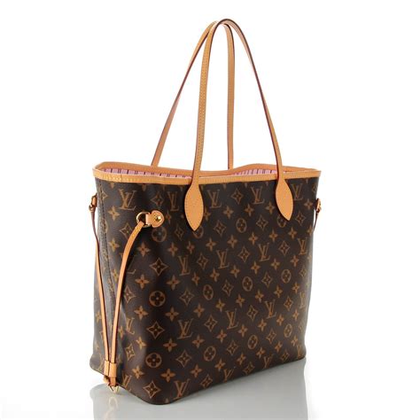 LOUIS VUITTON Monogram Neo Neverfull MM Rose Ballerine 